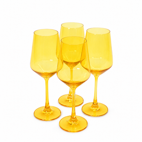 Stemmed Wine Glass - Set of 4