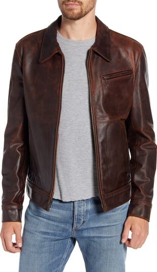 Schott NYC Lightweight Vintage Oil Tanned Unlined Cowhide Schott NYC Lightweight Vintage Oil Tanned Unlined Cowhide