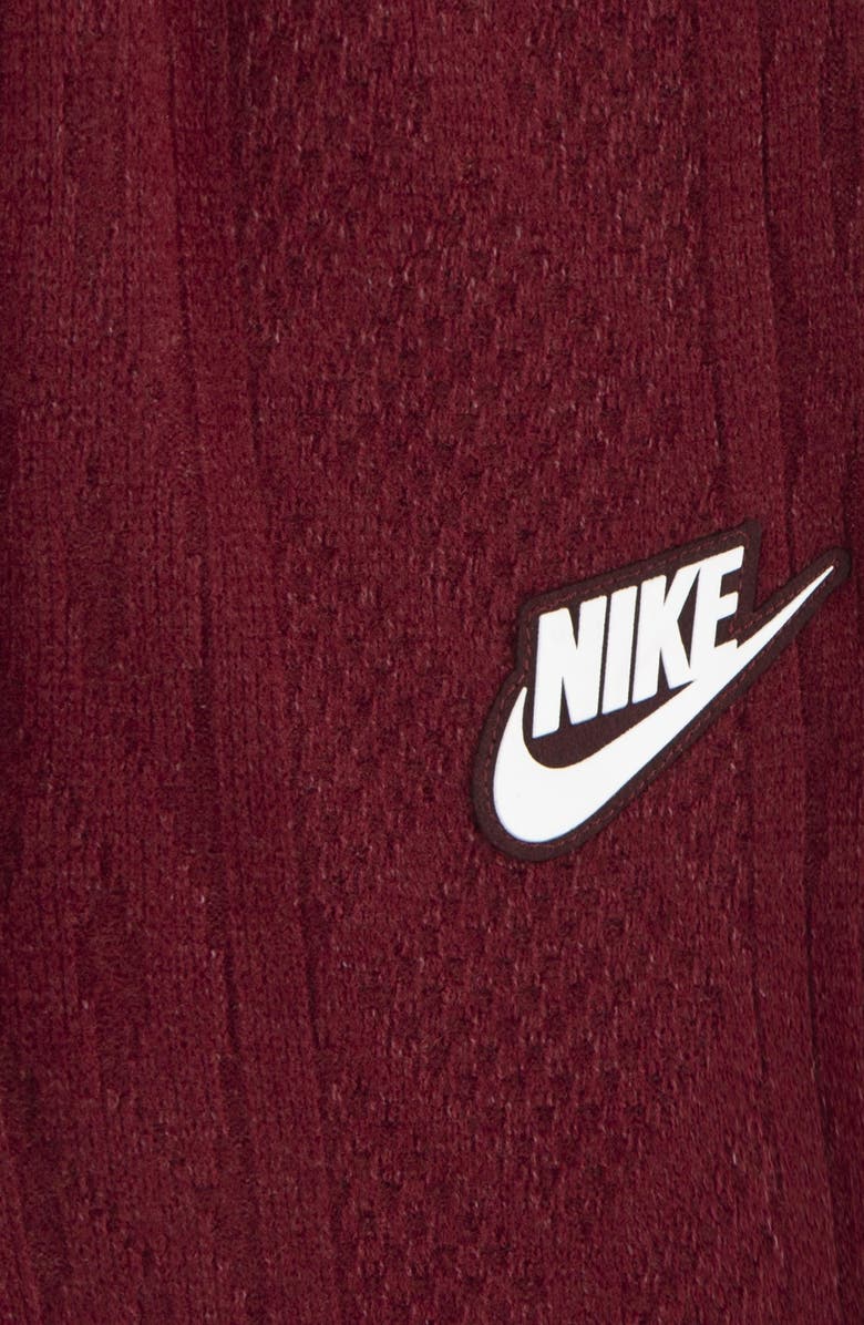 Nike Cable Knit Sweatshirt & Joggers Set, Alternate, color, Team Red Heather