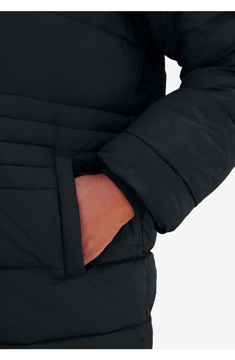 Roaman's Plus Size Lightweight Quilted Jacket, Alternate, color, Dark Charcoal