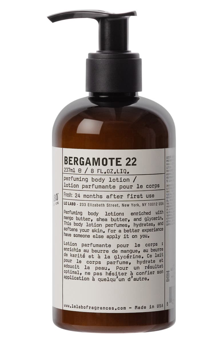 Le Labo Bergamote 22 Body Lotion, Main, color, 