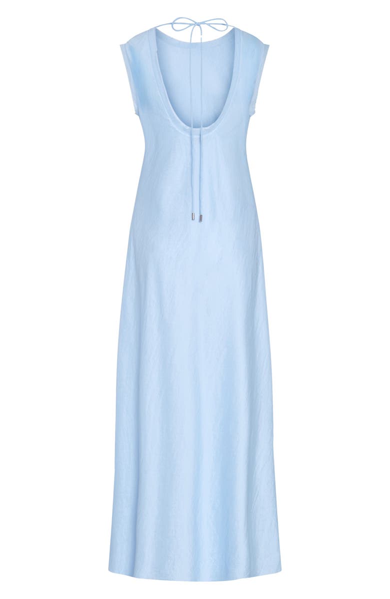 Milly Linda Scoop Back Midi Dress, Alternate, color, 