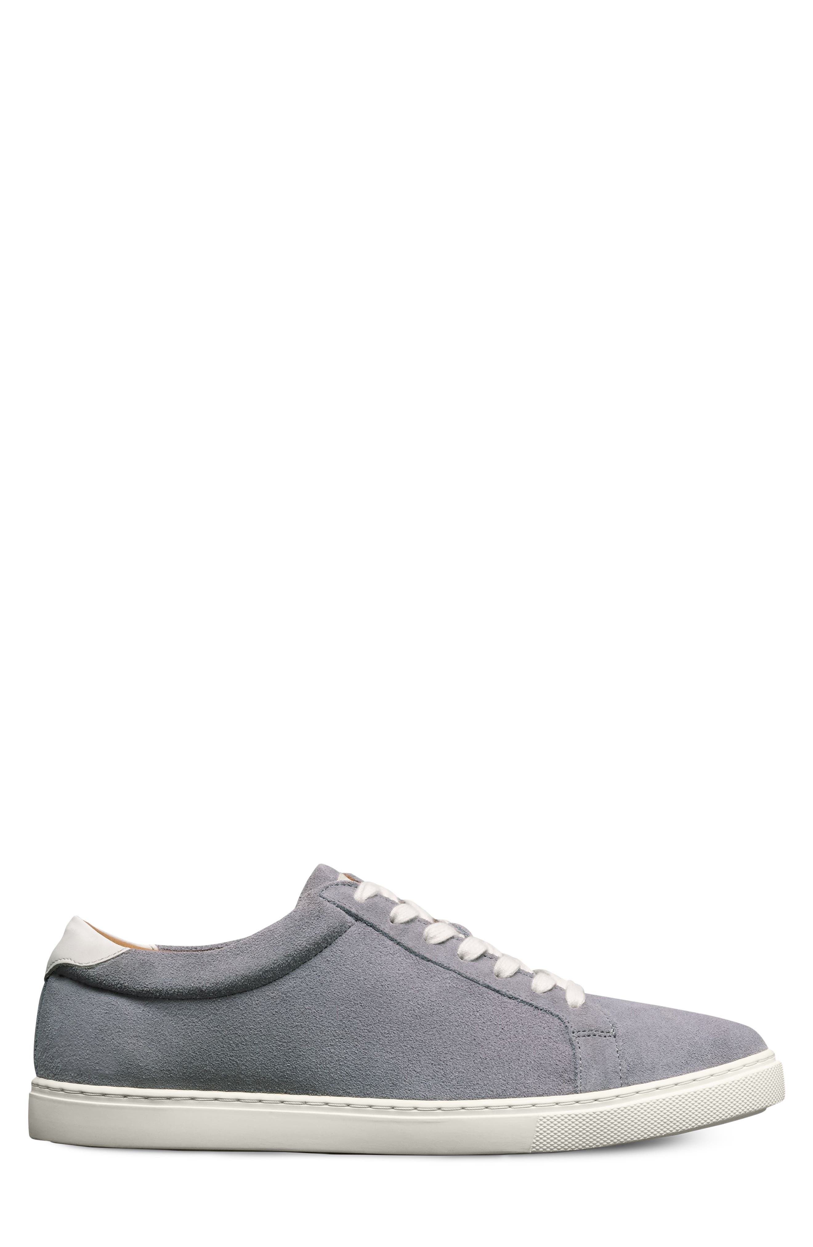 Courtside Low Top Sneaker, Alternate, color, STEEL BLUE