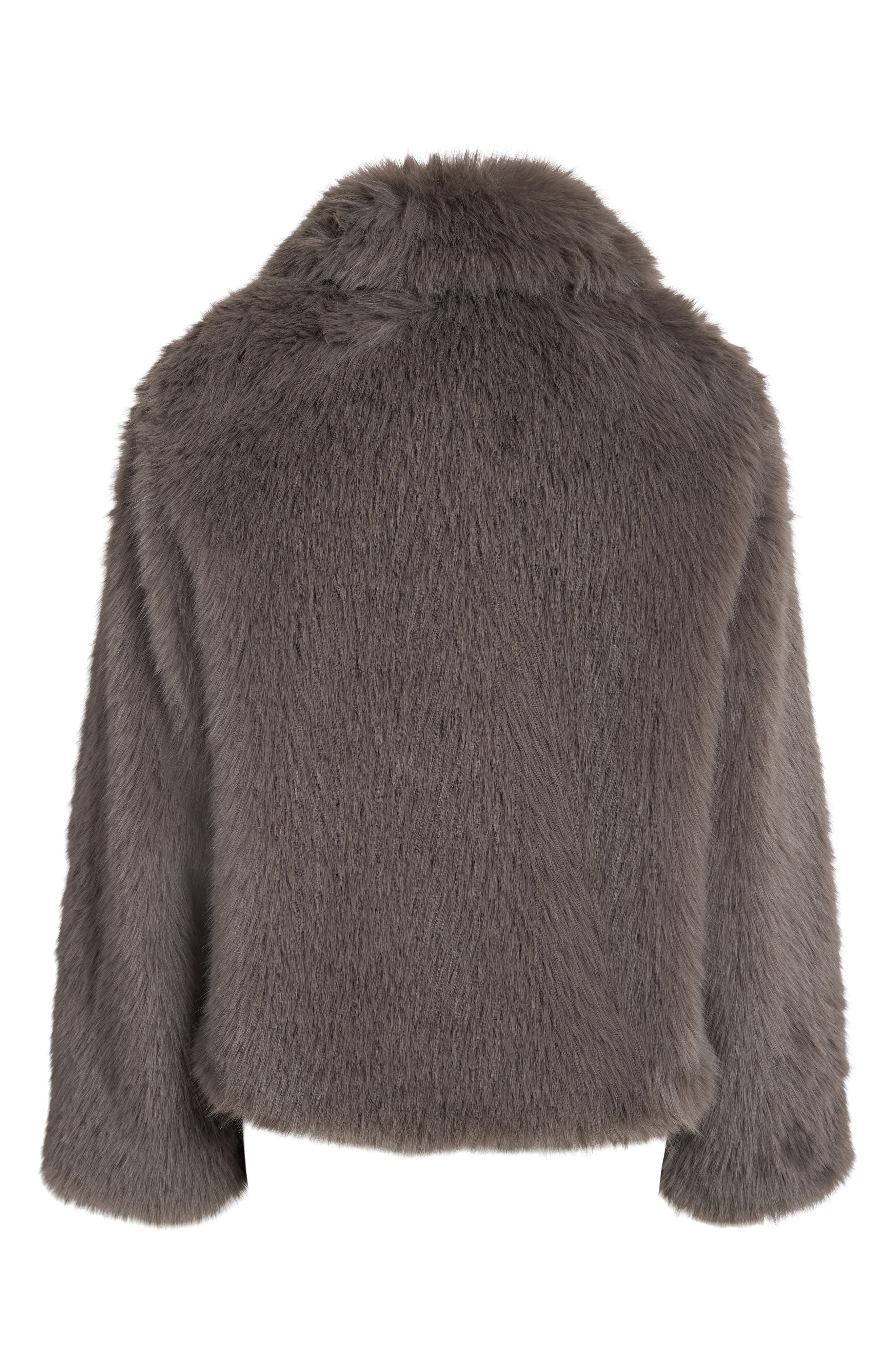 Evie Faux Fur Jacket - image 2