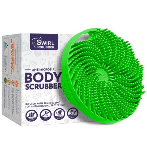 Antimicrobial Silicone Body Scrubber