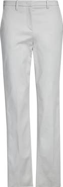 Emporio Armani Cotton Couture Straight Leg Pants