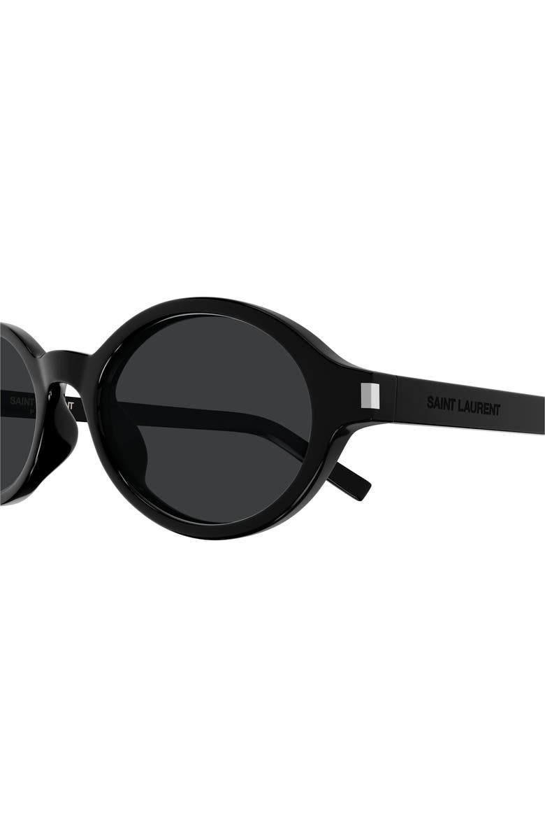 Saint Laurent Jeanne 54mm Rectangular Sunglasses, Alternate, color,