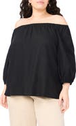 Vince Camuto Off the Shoulder Puff Sleeve Top