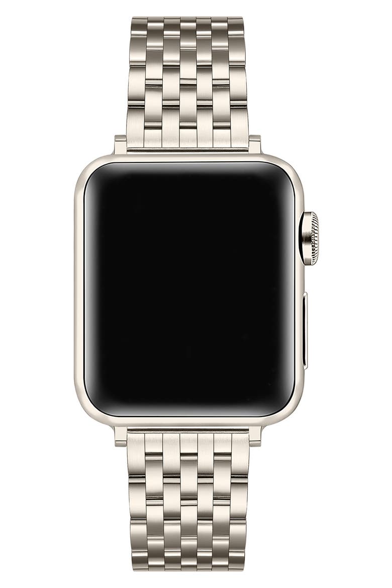 Remy Stainless Steel Apple Watch® Watchband, Alternate, color, STARBURST