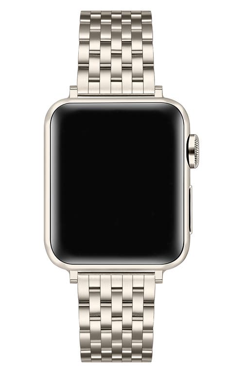 The Posh Tech Remy Stainless Steel Apple Watch® Watchband In Metallic