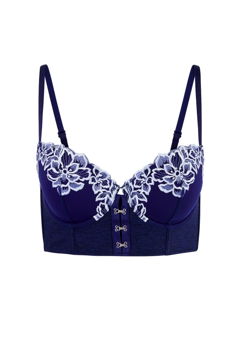 Britta Contour Demi Bra, Alternate, color, Dark blue