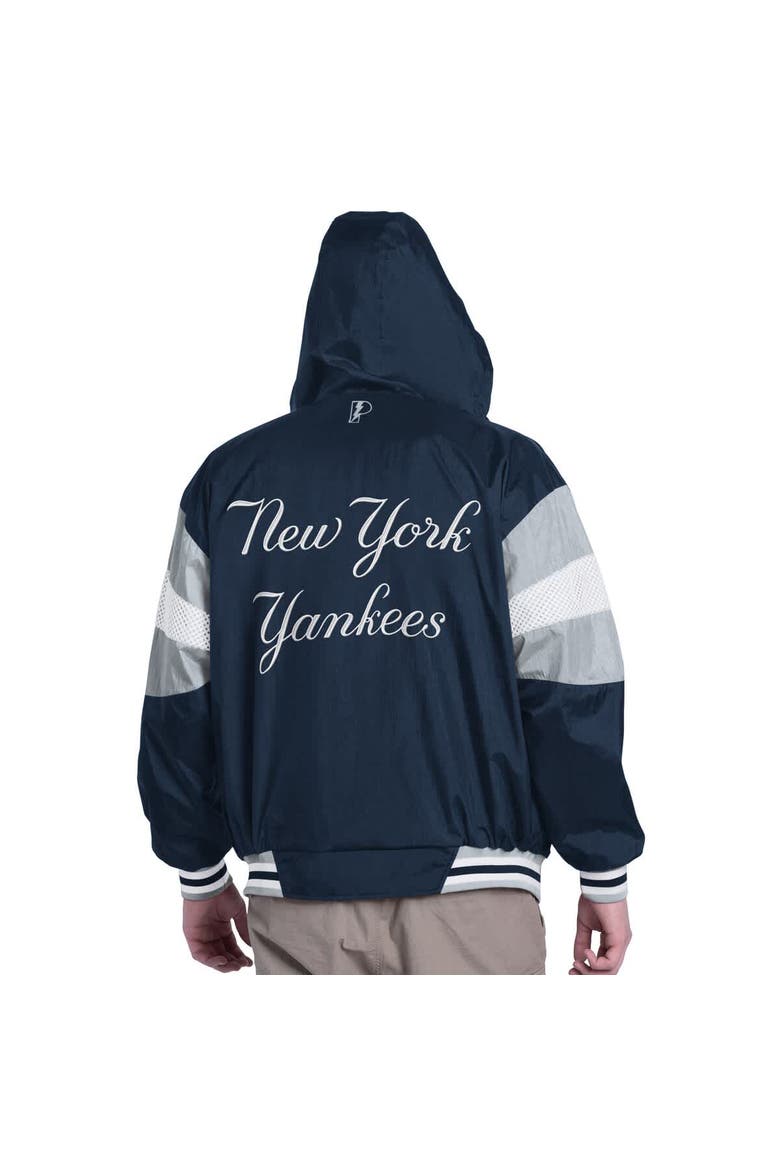 Men's Pro Player Navy/Gray New York Yankees Legacy Lightweight Full-Zip Hooded Jacket, Alternate, color, Navy