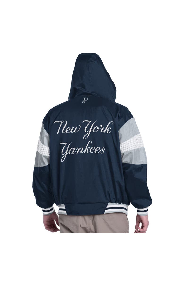 Pro Player Men's Pro Player Navy/Gray New York Yankees Legacy Lightweight Full-Zip Hooded Jacket, Alternate, color, Navy