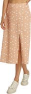matty m. Dede Polka Dot Midi Skirt