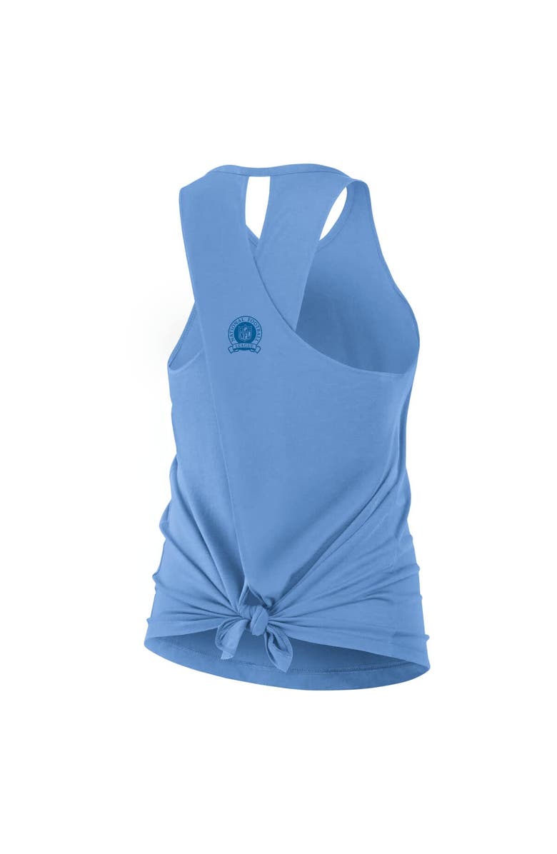 Nike Women's Nike Powder Blue Los Angeles Chargers Glory Crisscross Performance Tank Top, Alternate, color, Powder Blue