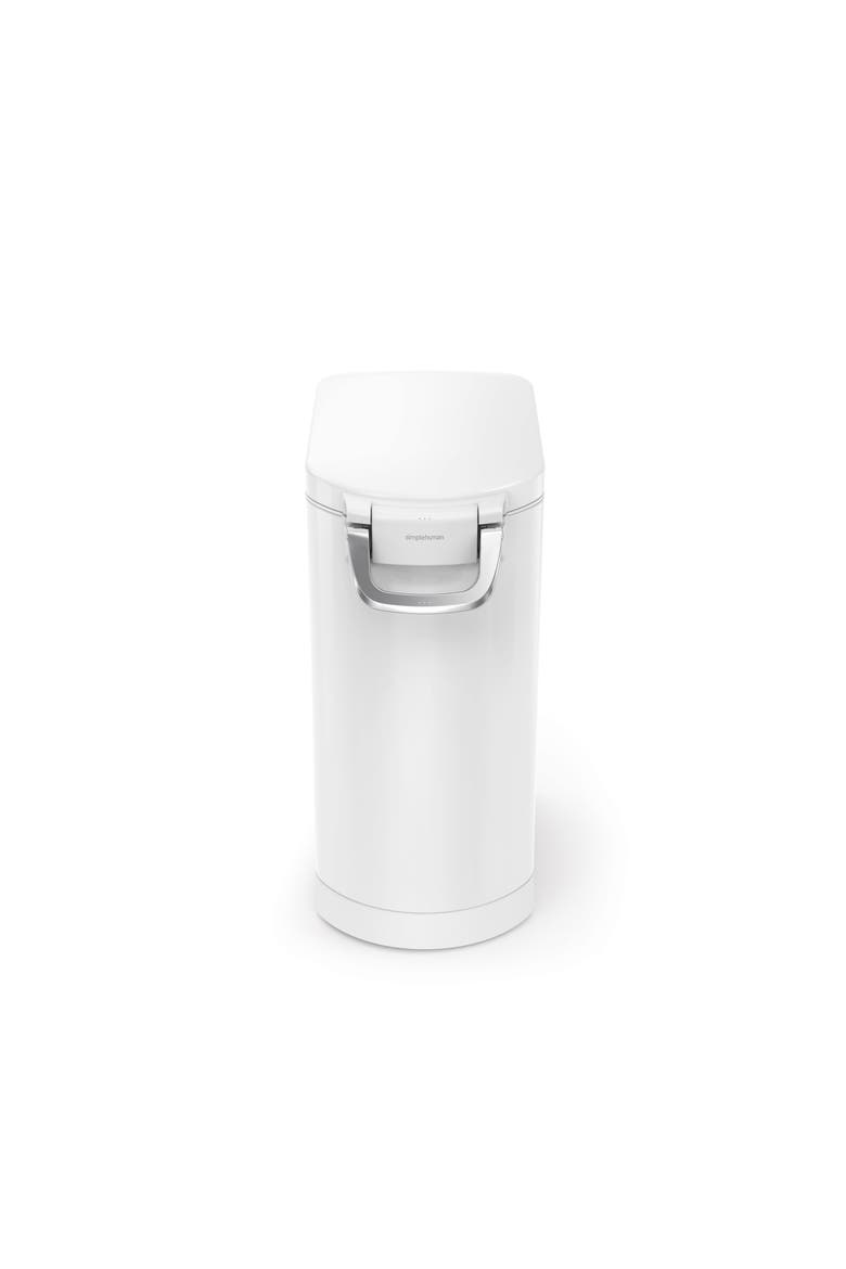 large pet food can, Alternate, color, White