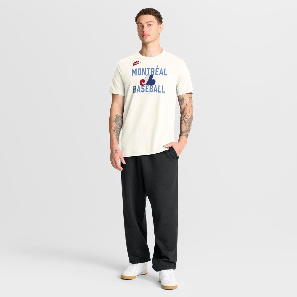 Nike Men's Nike Cream Montreal Expos Cooperstown Collection ‘70s ...