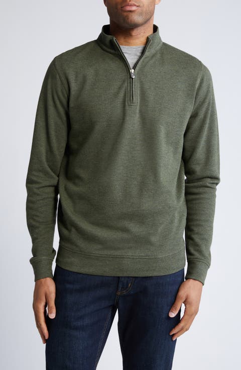 Crown Comfort Piqué Quarter Zip Pullover