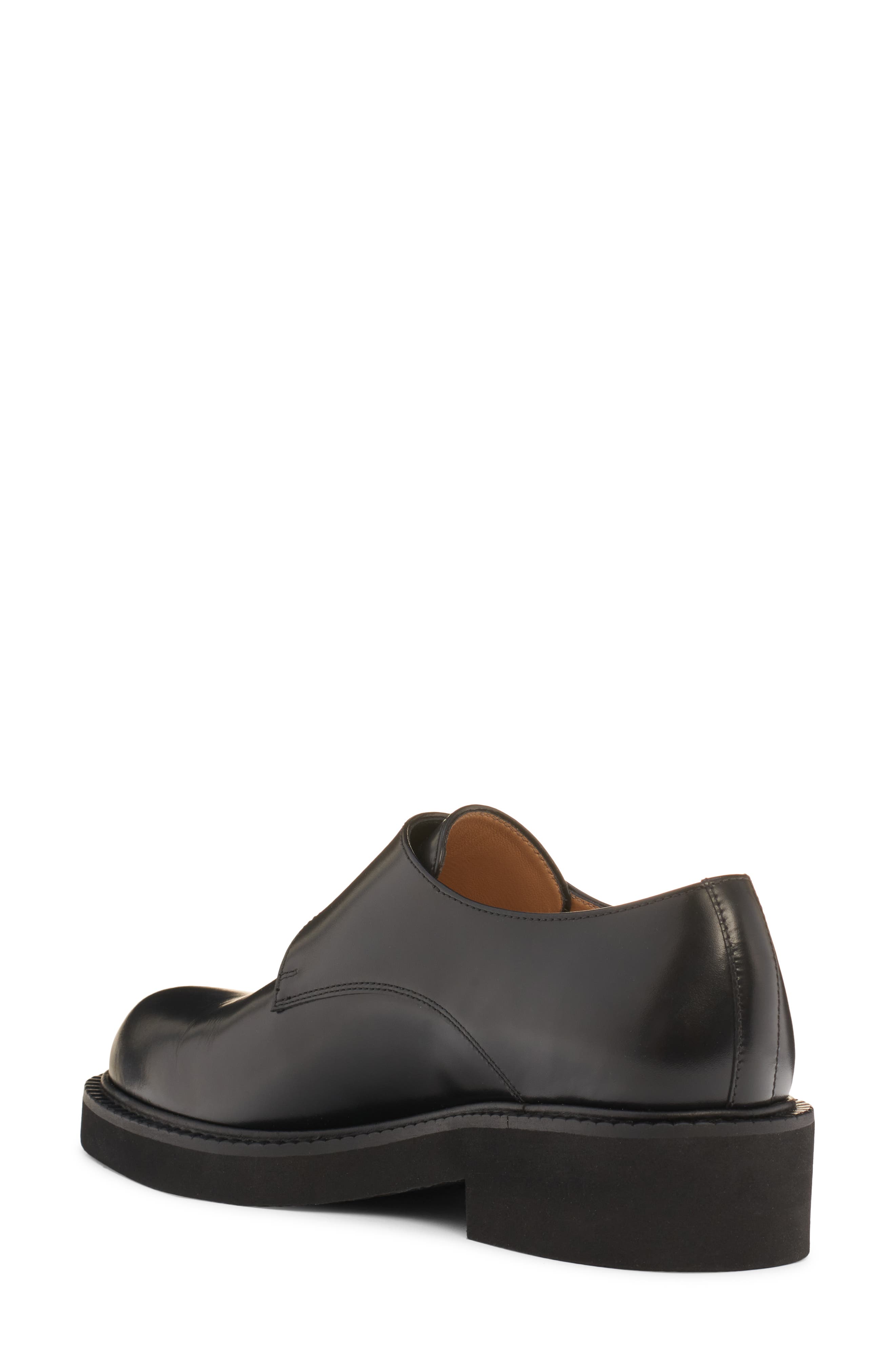 Valentino Garavani VLOGO Locker Monk Shoe, Alternate, color, Nero