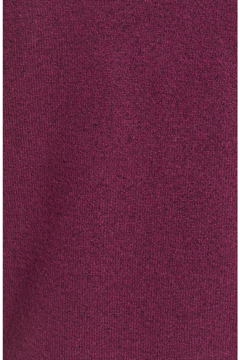 V-Neck Sweater, Alternate, color, PURPLE CABBAGE