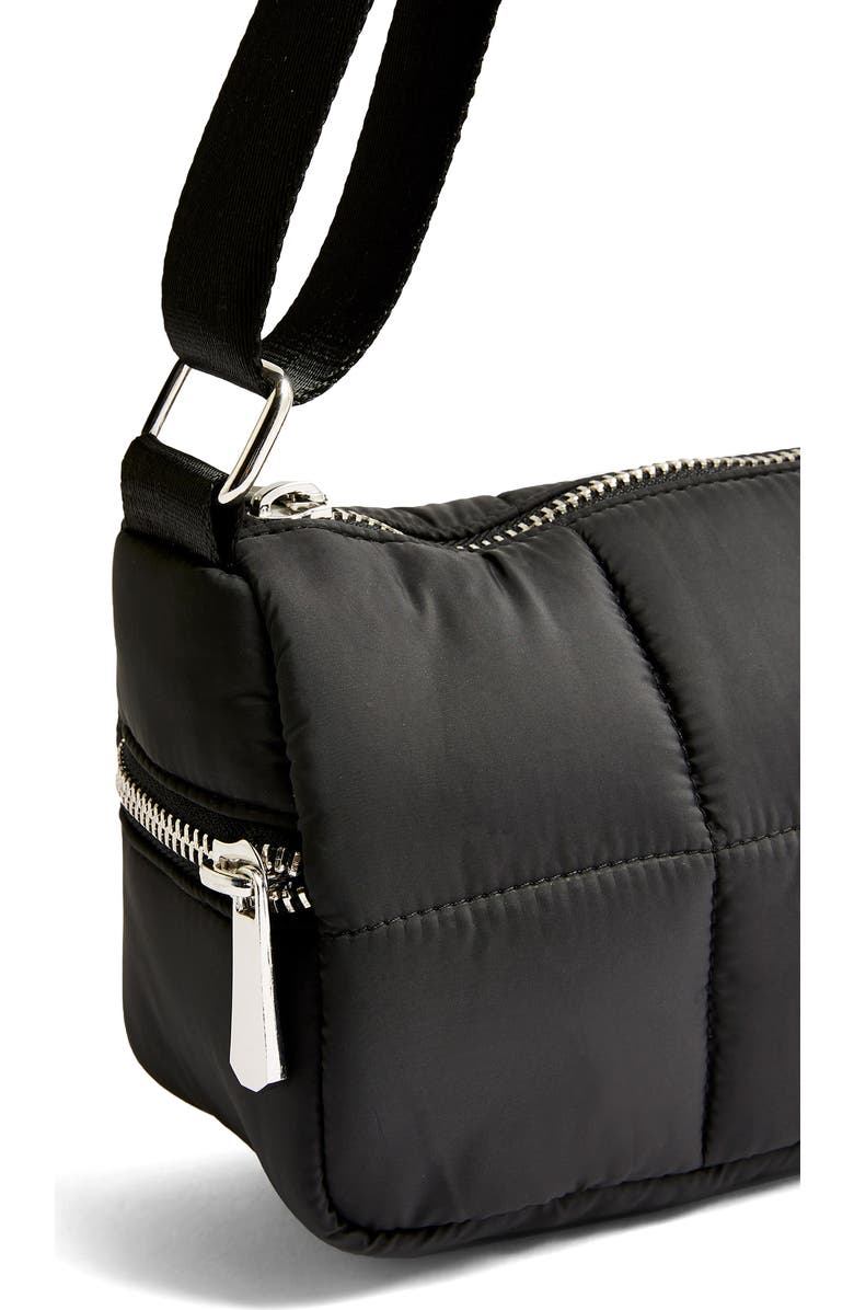 Topshop Quilted Shoulder Bag, Alternate, color,