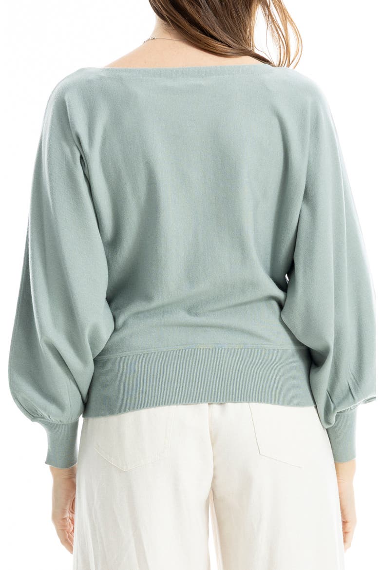 Dolman Sleeve Sweater, Alternate, color, SEAMIST