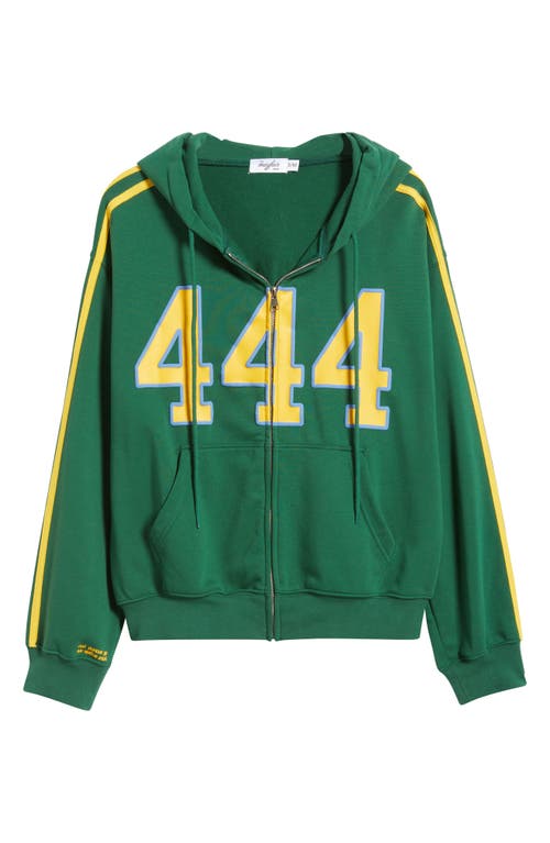THE MAYFAIR GROUP THE MAYFAIR GROUP 444 ZIP-UP GRAPHIC HOODIE