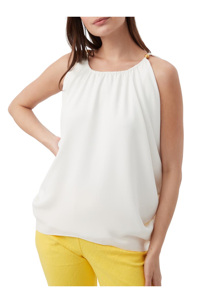 Trina Turk Amos Side Draped Top, Alternate, color, 