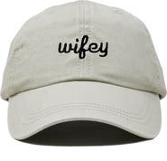 Dalix Wifey Embroidered Everyday Cap