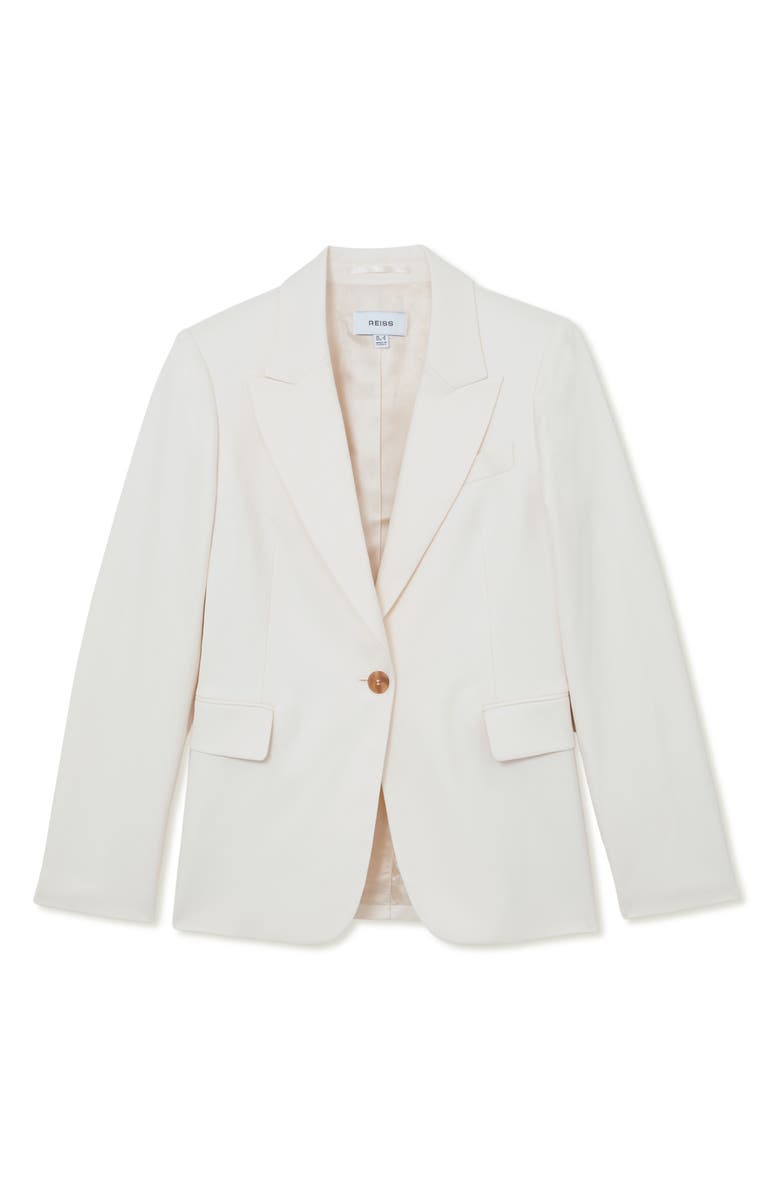 Reiss Malin Jacket, Alternate, color, Cream