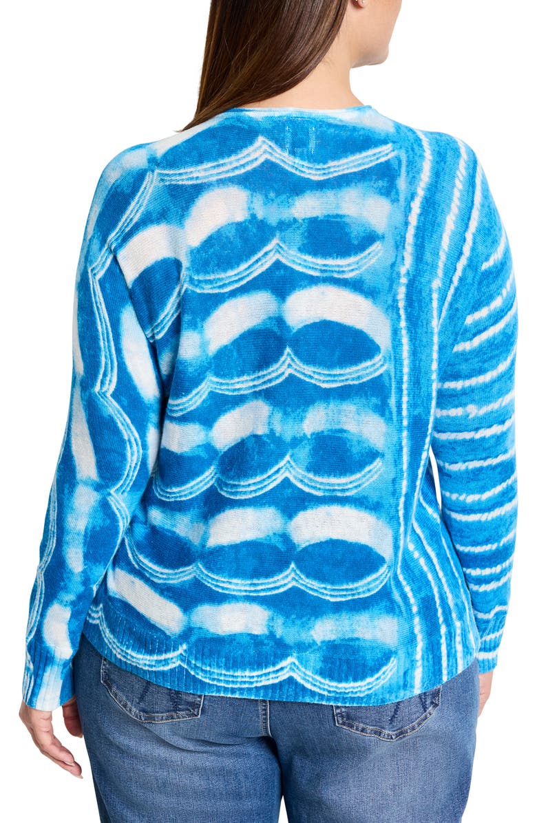 NIC+ZOE Shifting Tide Supersoft Sweater, Alternate, color, Blue Multi