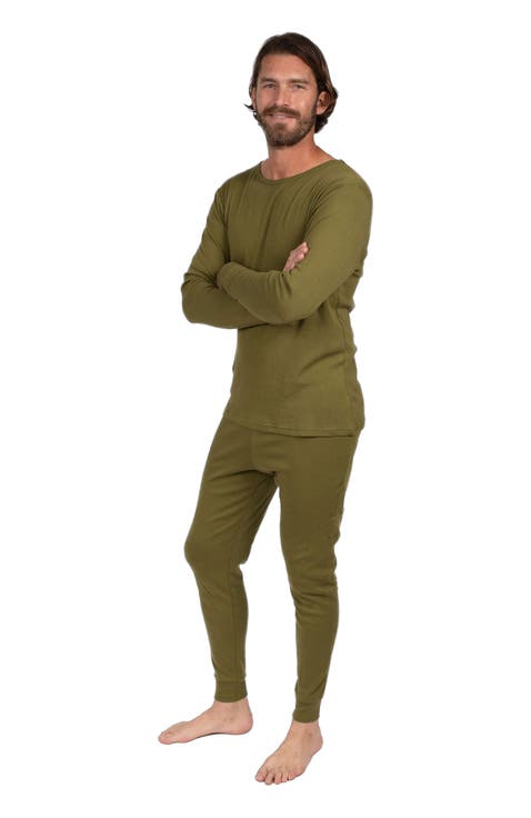 Men's Cotton Solid Matching Family Pajamas
