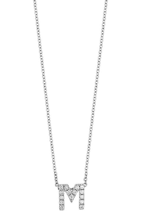 Initial Initial Diamond Necklaces Nordstrom