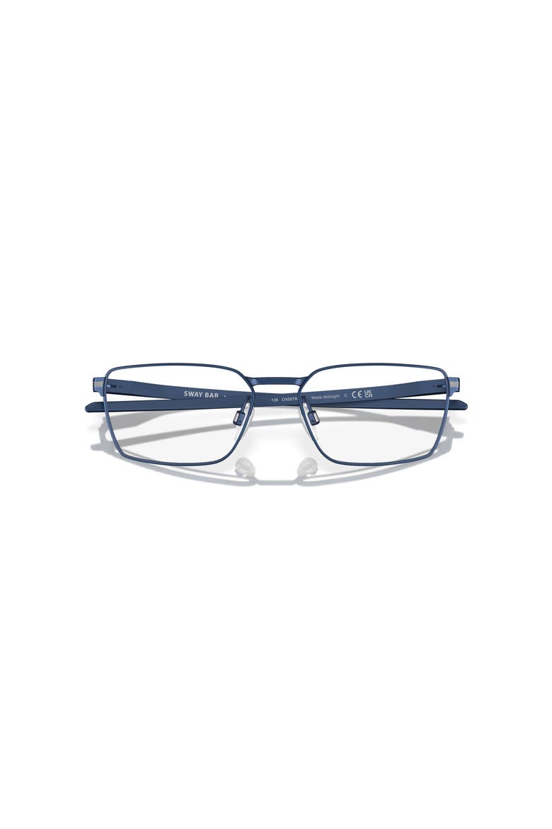 55mm Rectangle optical glasses, Alternate, color, Blue