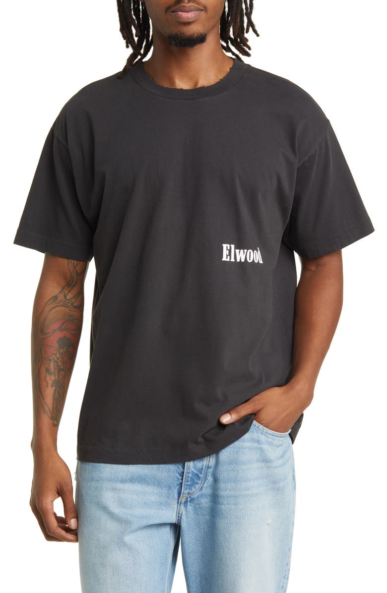 Elwood Logo Cotton Graphic T-Shirt, Main, color,
