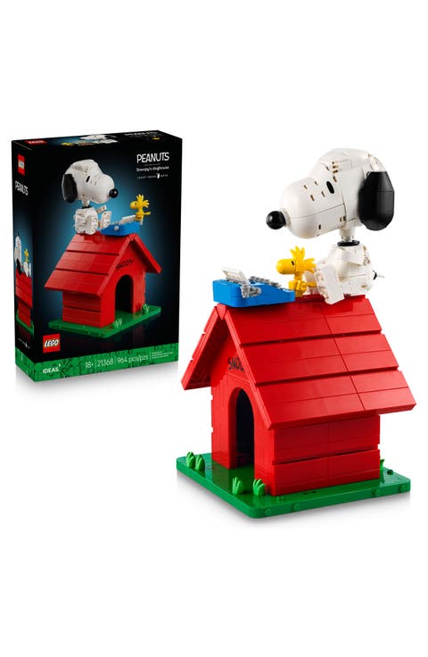 Kids' Peanuts Snoopy's Doghouse Building Set 21368