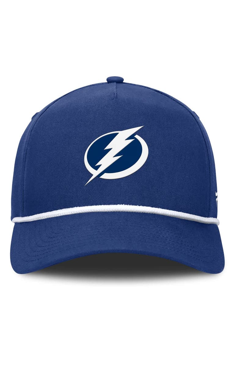 FANATICS Men's Fanatics Blue Tampa Bay Lightning Authentic Pro Rink Roper A-Frame Adjustable Hat, Alternate, color, Blue