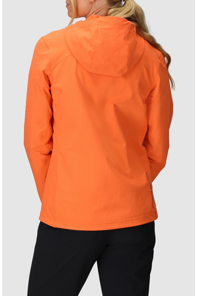 Ultima Hooded Jacket, Alternate, color, ZEST