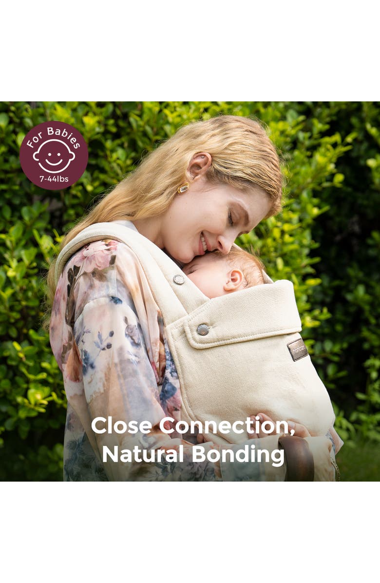 Momcozy Baby Carrier with Natural Cotton Linen, Alternate, color, 