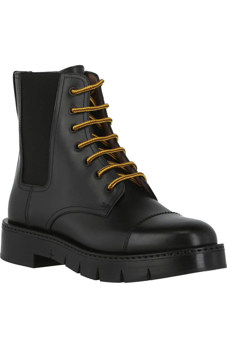 FERRAGAMO Tolk Combat Boot, Main, color,