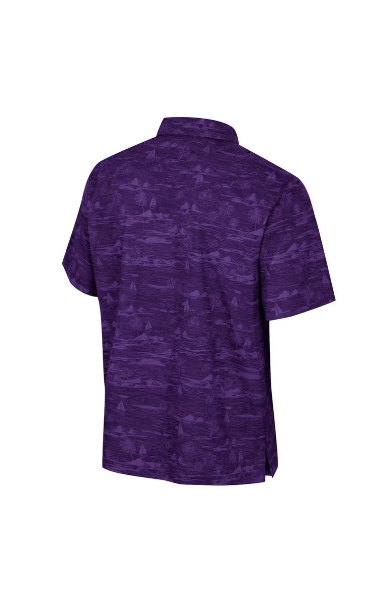 COLOSSEUM Men's Colosseum Purple Kansas State Wildcats Ozark Button-Up Shirt, Alternate, color, 