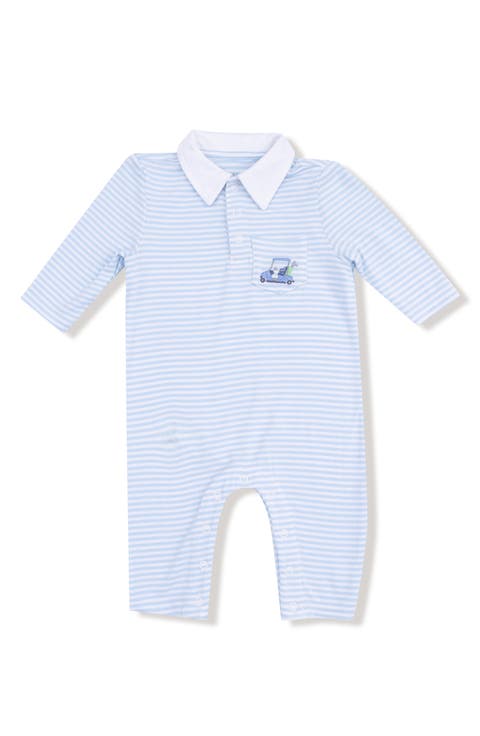Golf Carts Long Sleeve Romper (Baby)