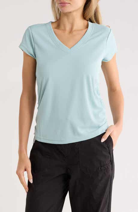 Ruched Tech T-Shirt