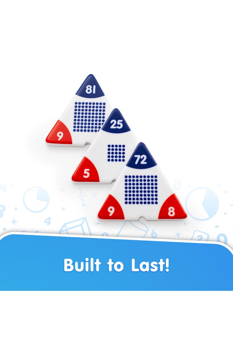 Multiplication Triangles, Cover & Learn, Memorize Equations, Alternate, color, Multicolored