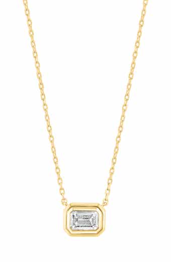 Lab-Grown Diamond Pendant Necklace
