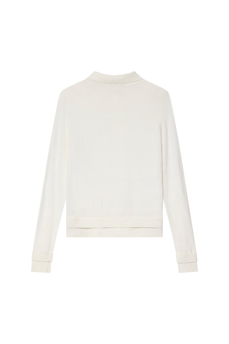 Cotton Blend Layered Top, Alternate, color, Cream