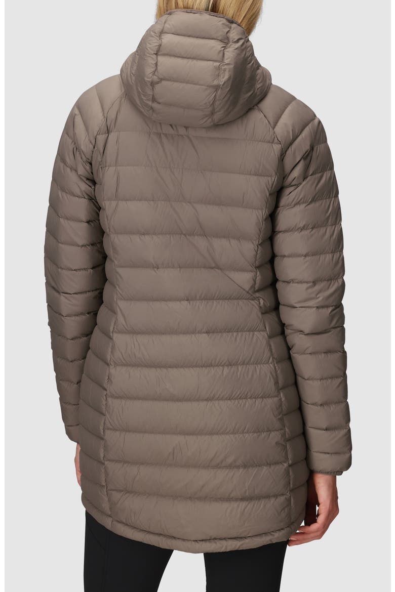 Transcendent Water Resistant 800 Fill Power Down Coat, Alternate, color, SABLE