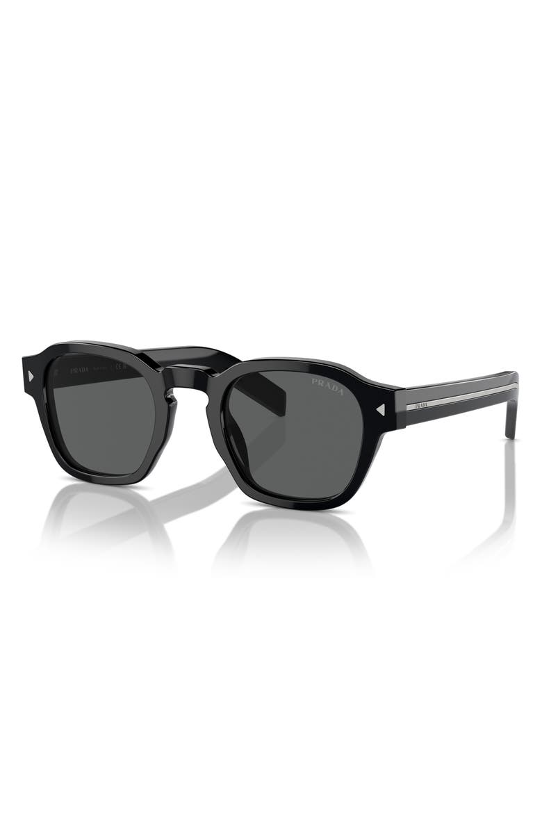 Prada 53mm Phantos Sunglasses, Alternate, color, 