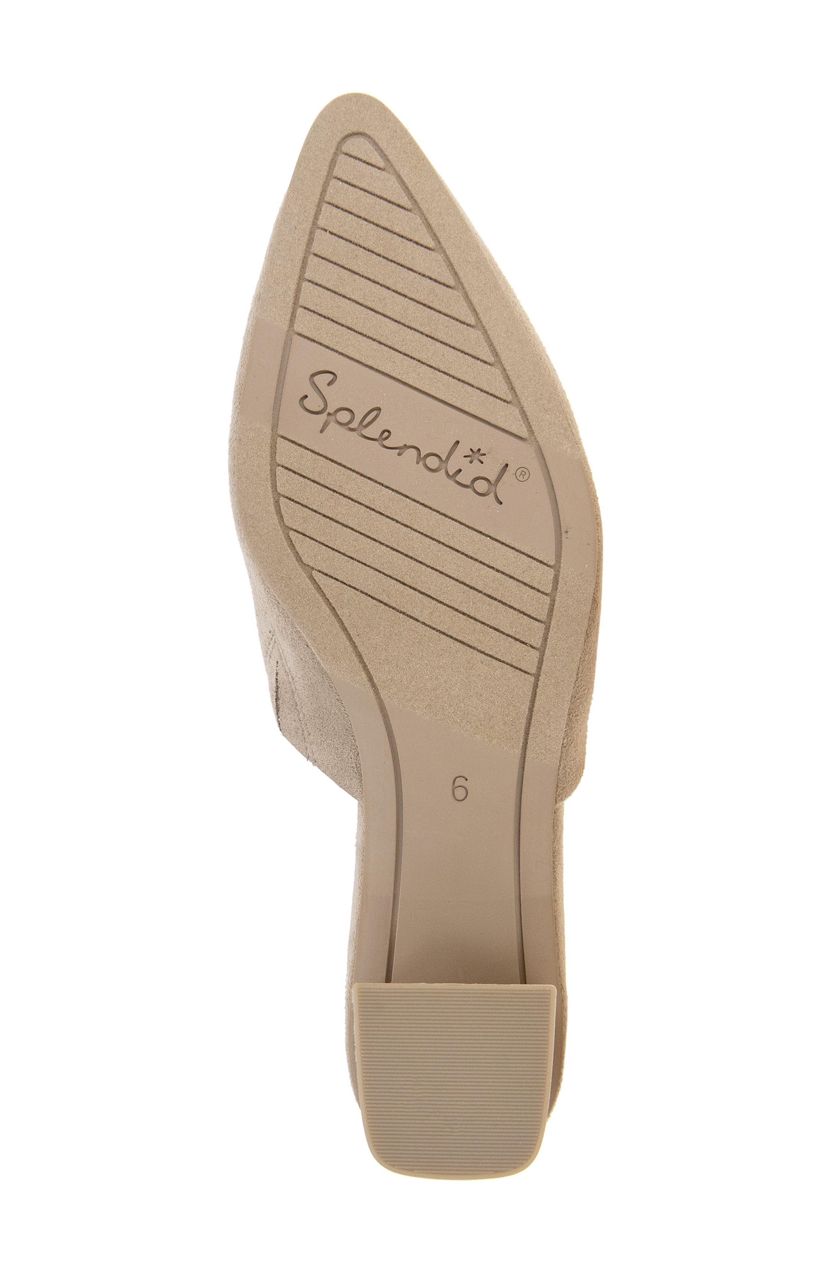 Laylai Pointed Toe Mule, Alternate, color, TAN