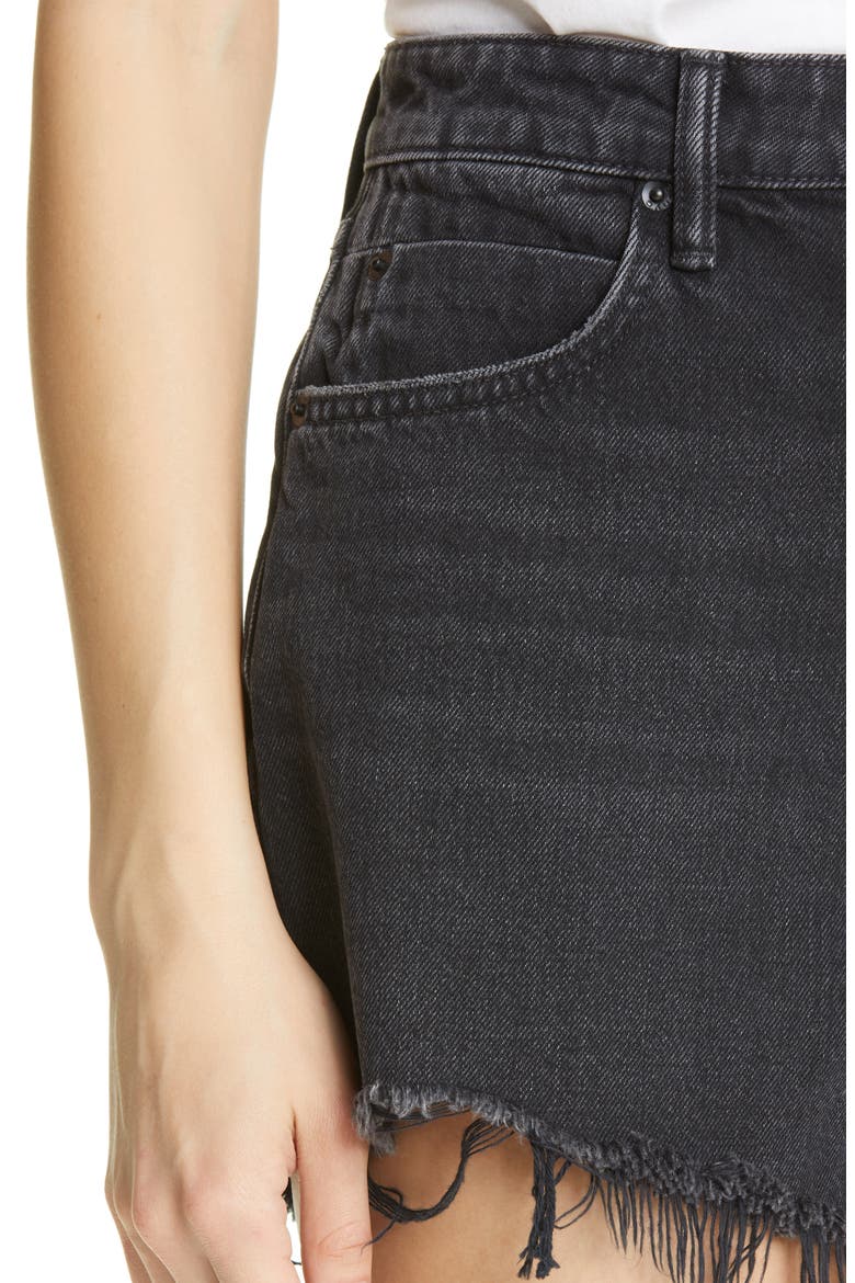 Bite Denim Shorts, Alternate, color, GREY AGED